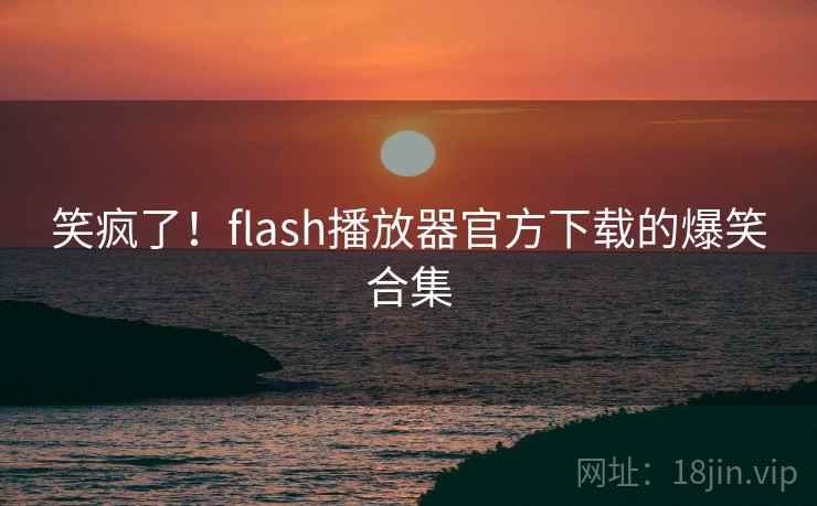 笑疯了！flash播放器官方下载的爆笑合集